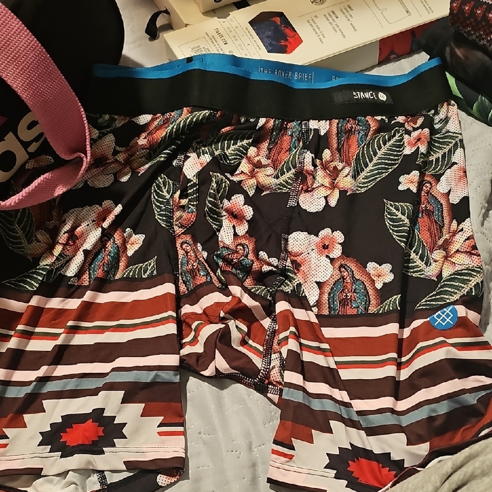 Stance Multicolor Floral and Geometric Briefs